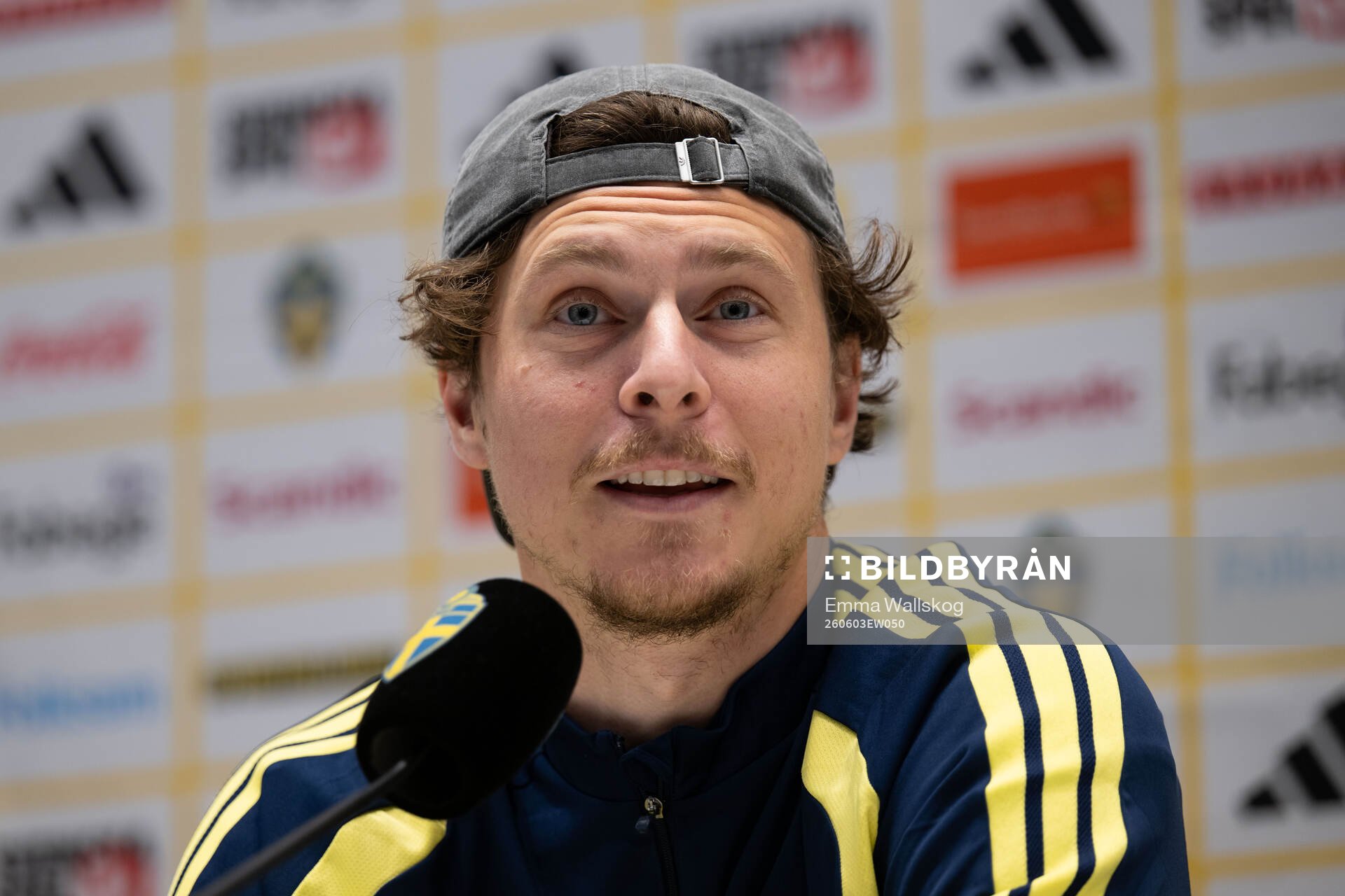 Victor Nilsson Lindelöf of the Swedish national football
