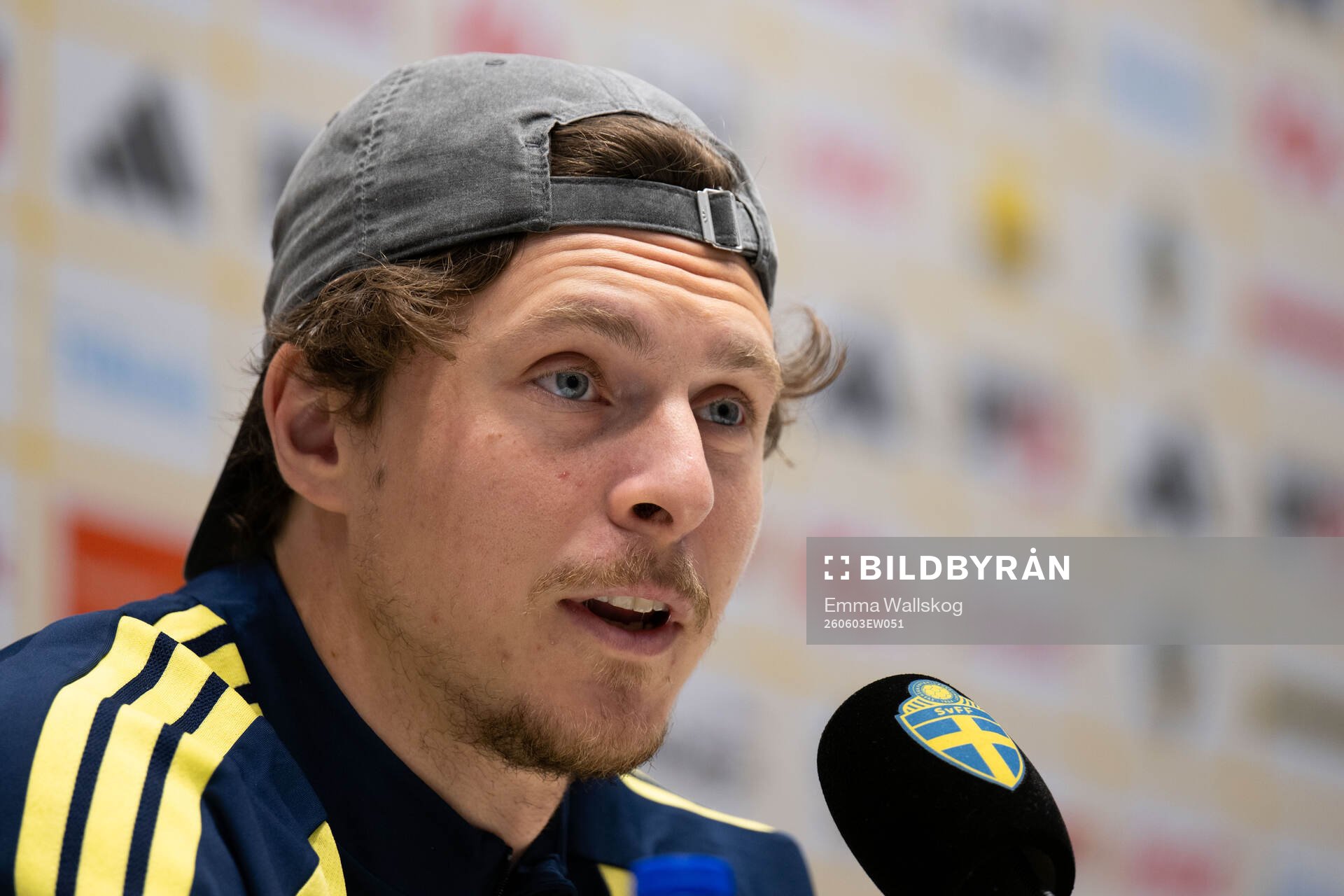 Victor Nilsson Lindelöf of the Swedish national football