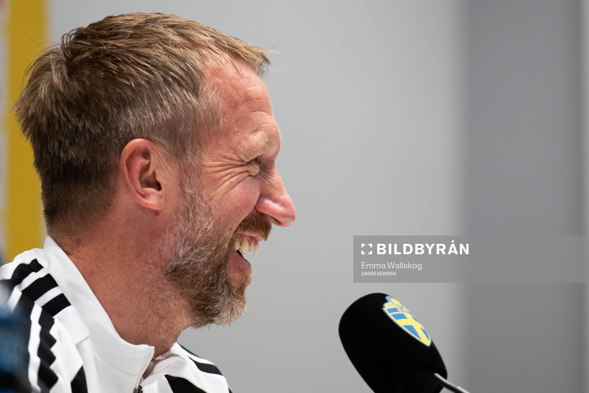 Head coach Graham Potter of the Swedish national football