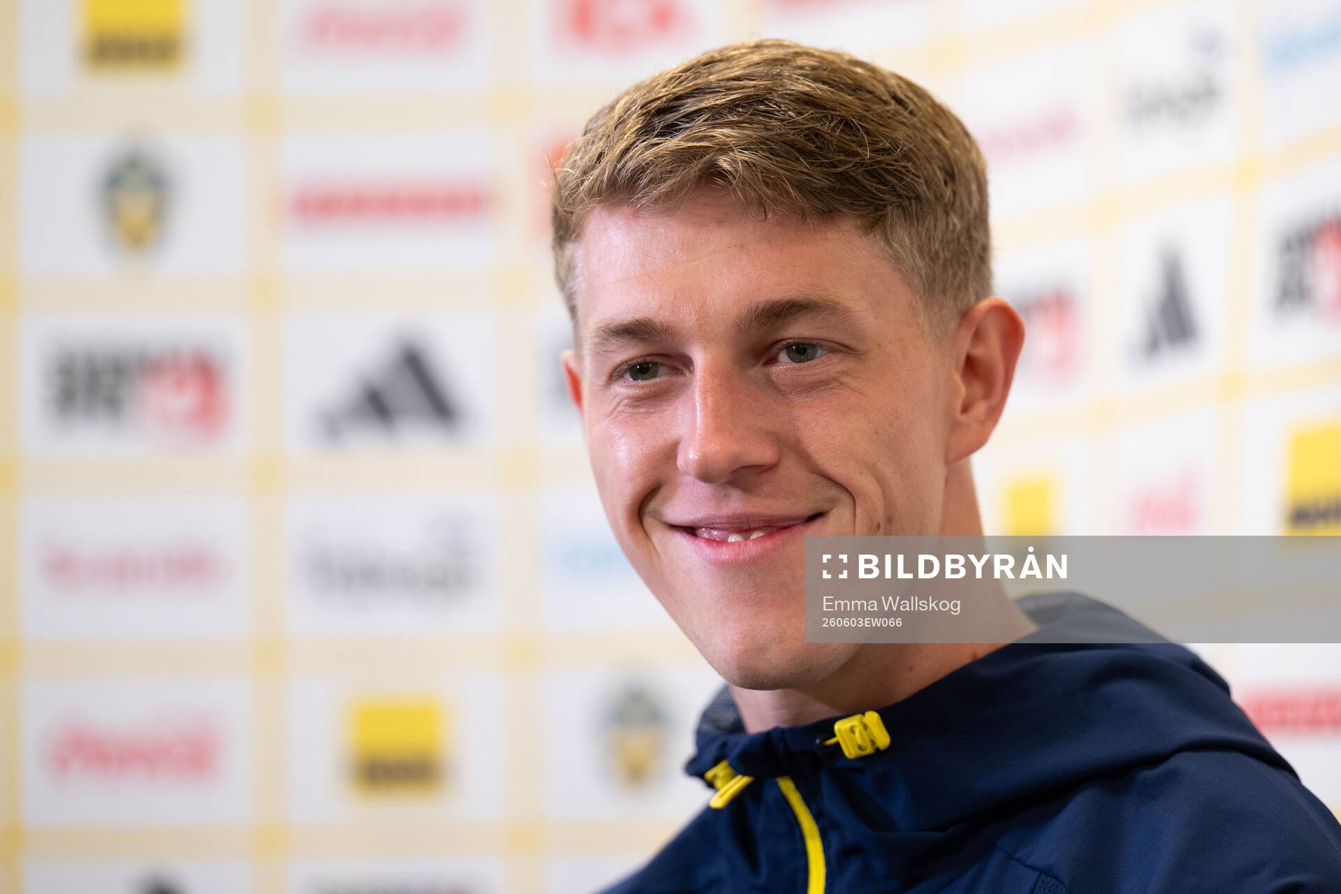 Alexander Bernhardsson of the Swedish national football