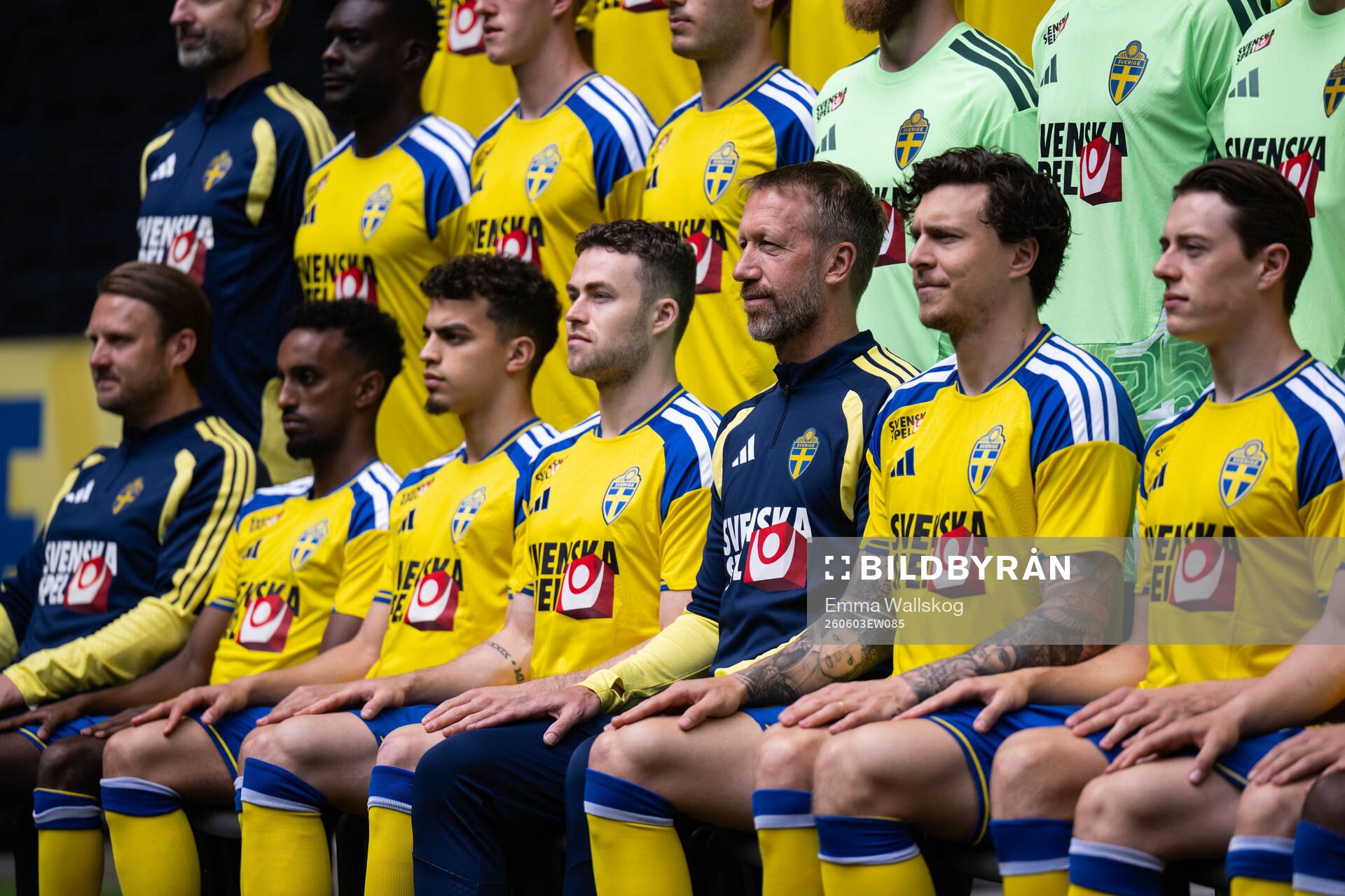 Assistant coach Björn Hamberg, Taha Ali, Yasin Ayari,