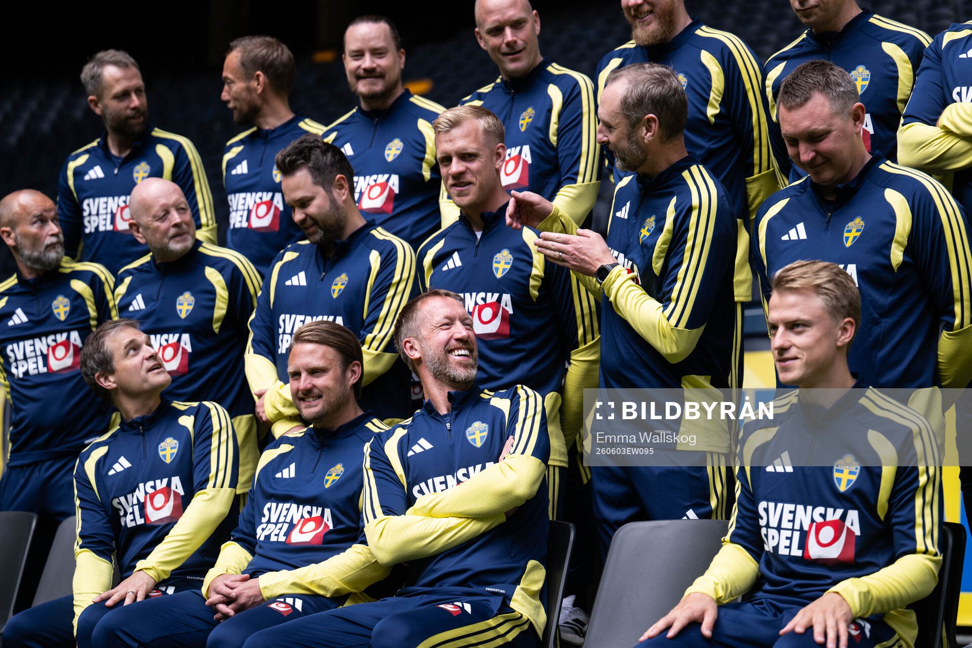 Head coach Graham Potter of the Swedish national football
