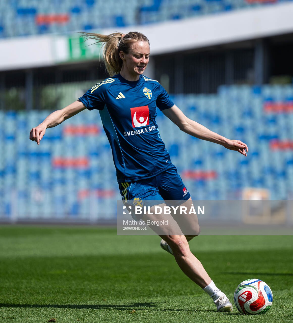 Amanda Ilestedt of the Swedish women's national football