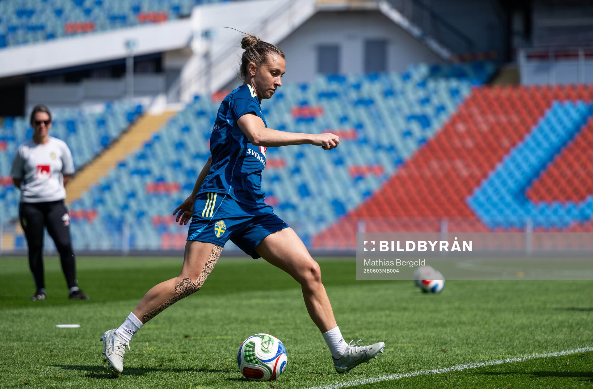 Julia Zigiotti Olme of the Swedish women's national