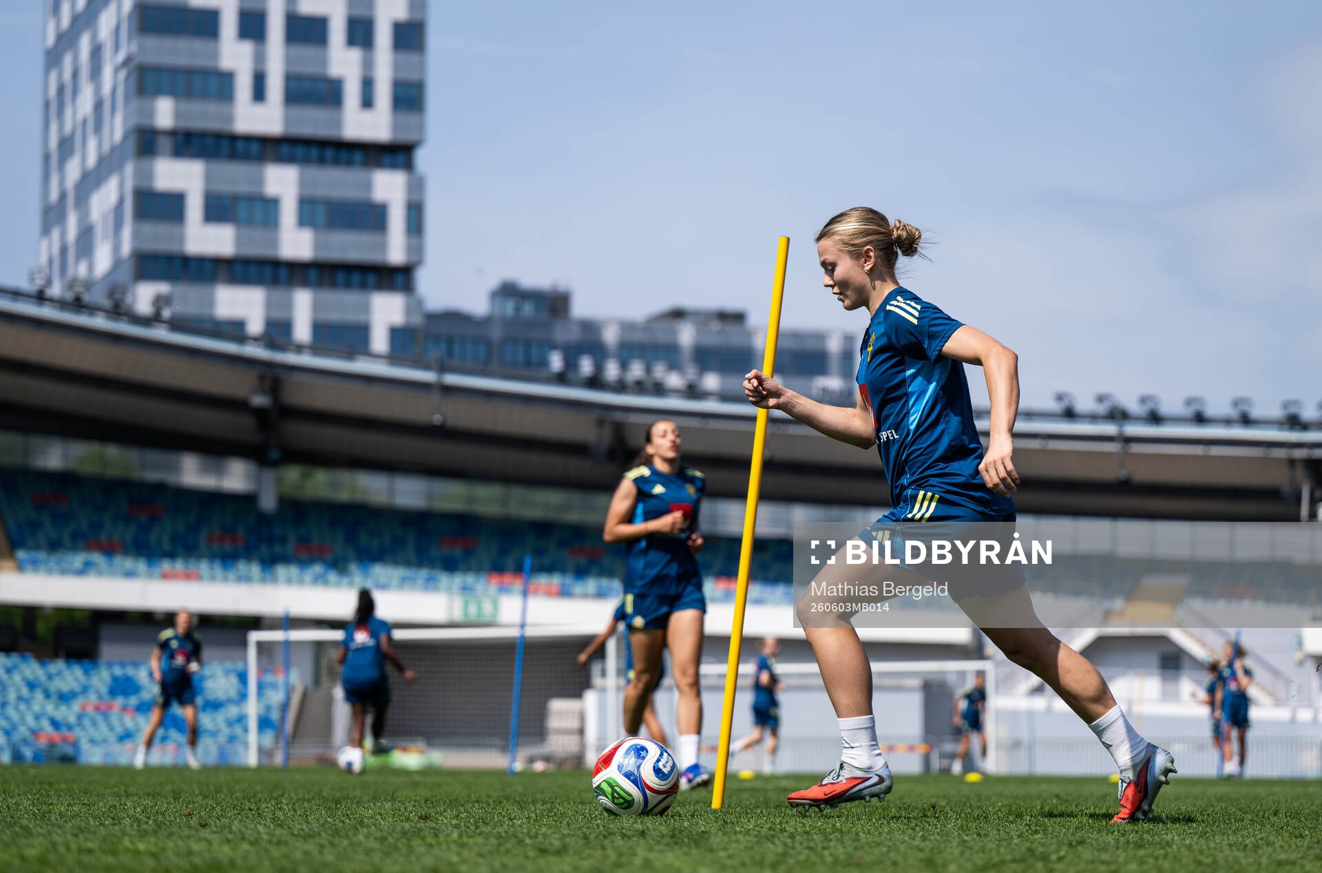 Beata Olsson of the Swedish women's national football team