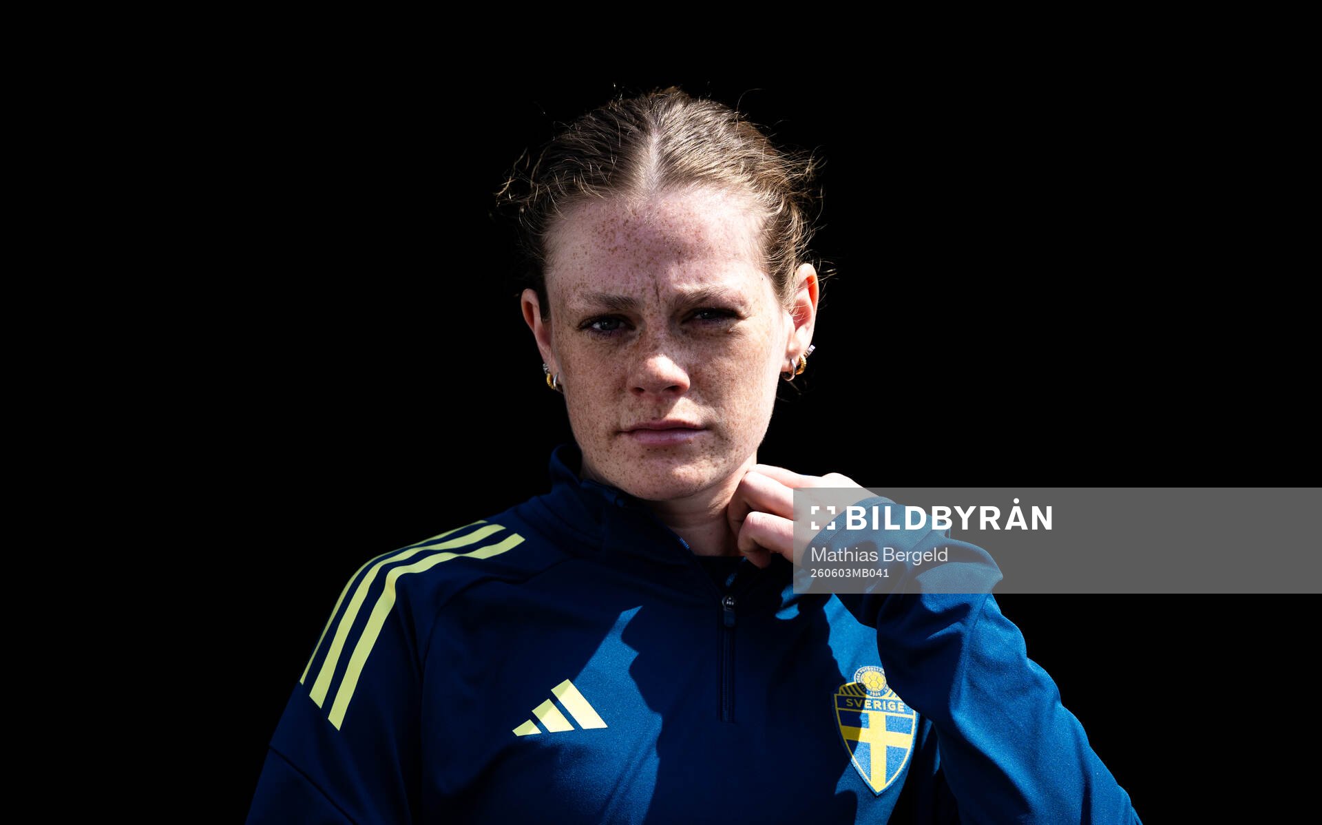 Sofia Reidy of the Swedish women's national football team