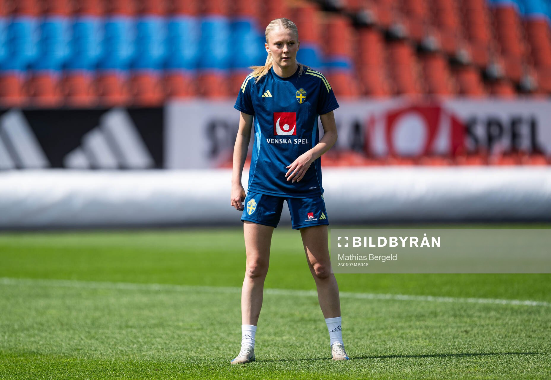 Filippa Andersson of IFK Göteborg at a training session