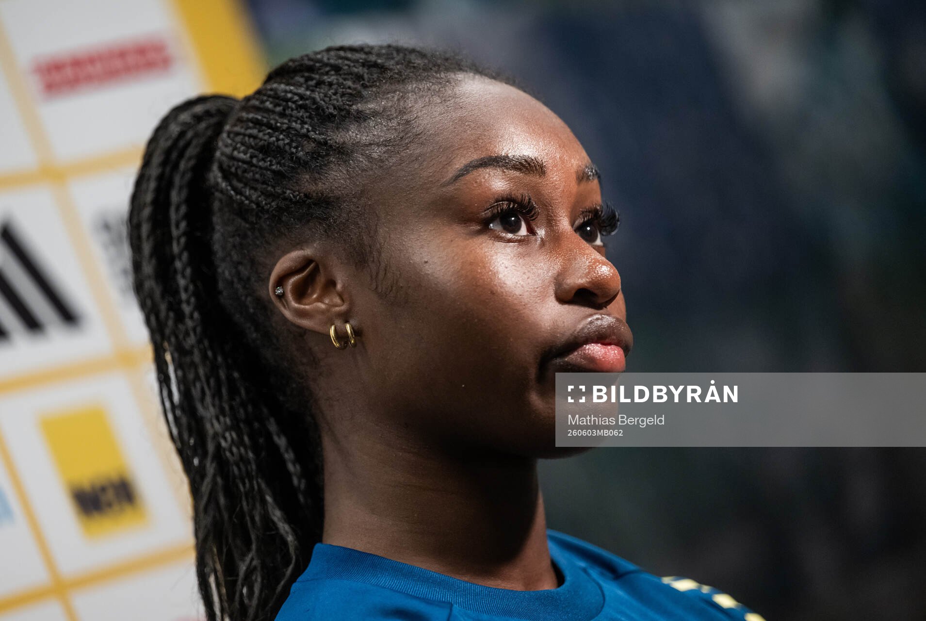Monica Jusu Bah of the Swedish women's national football