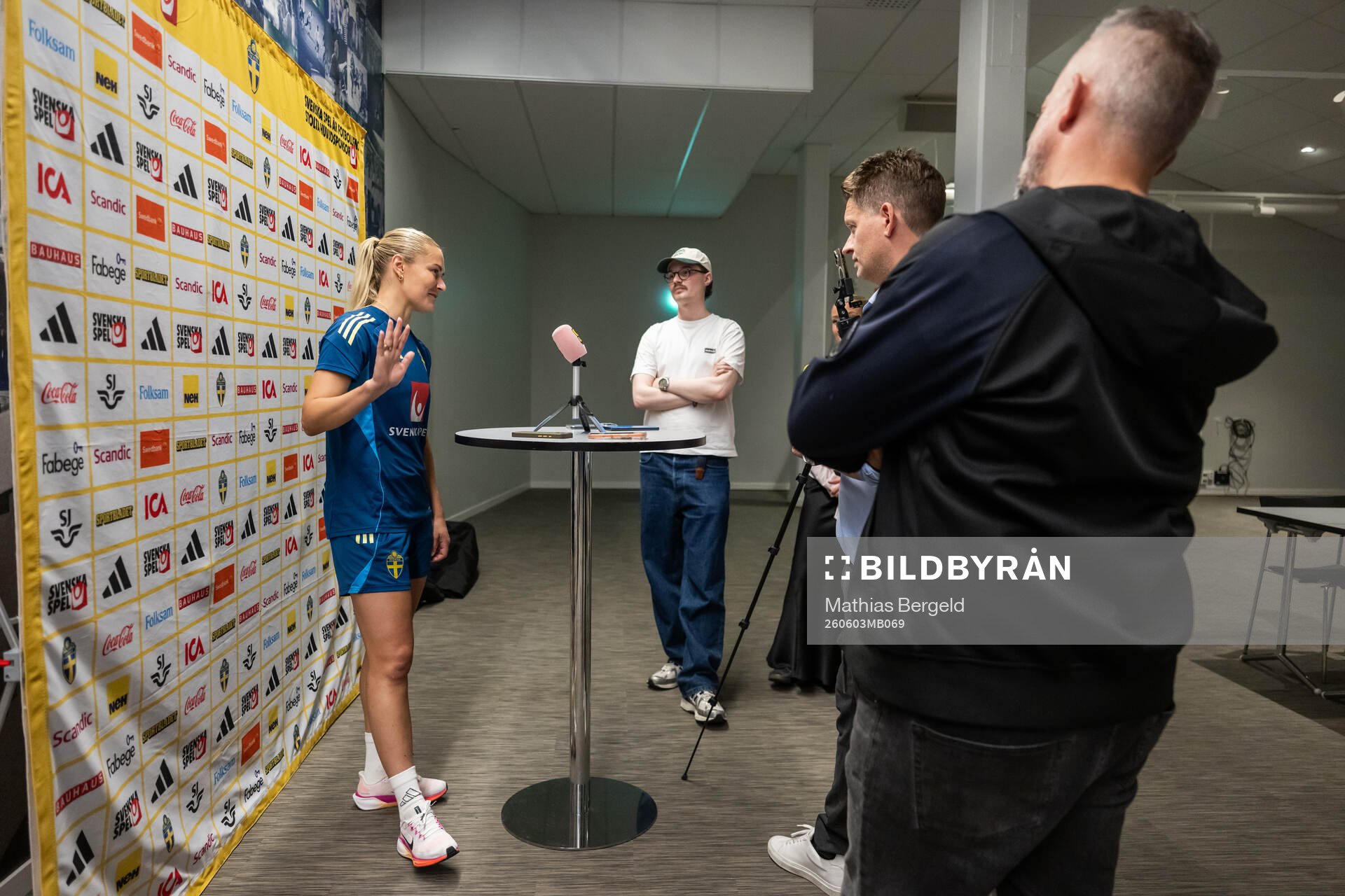 Amanda Nildén of the Swedish women's national football team