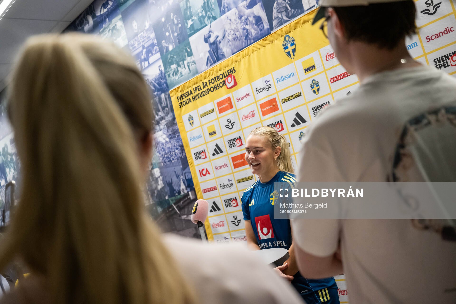 Amanda Nildén of the Swedish women's national football team