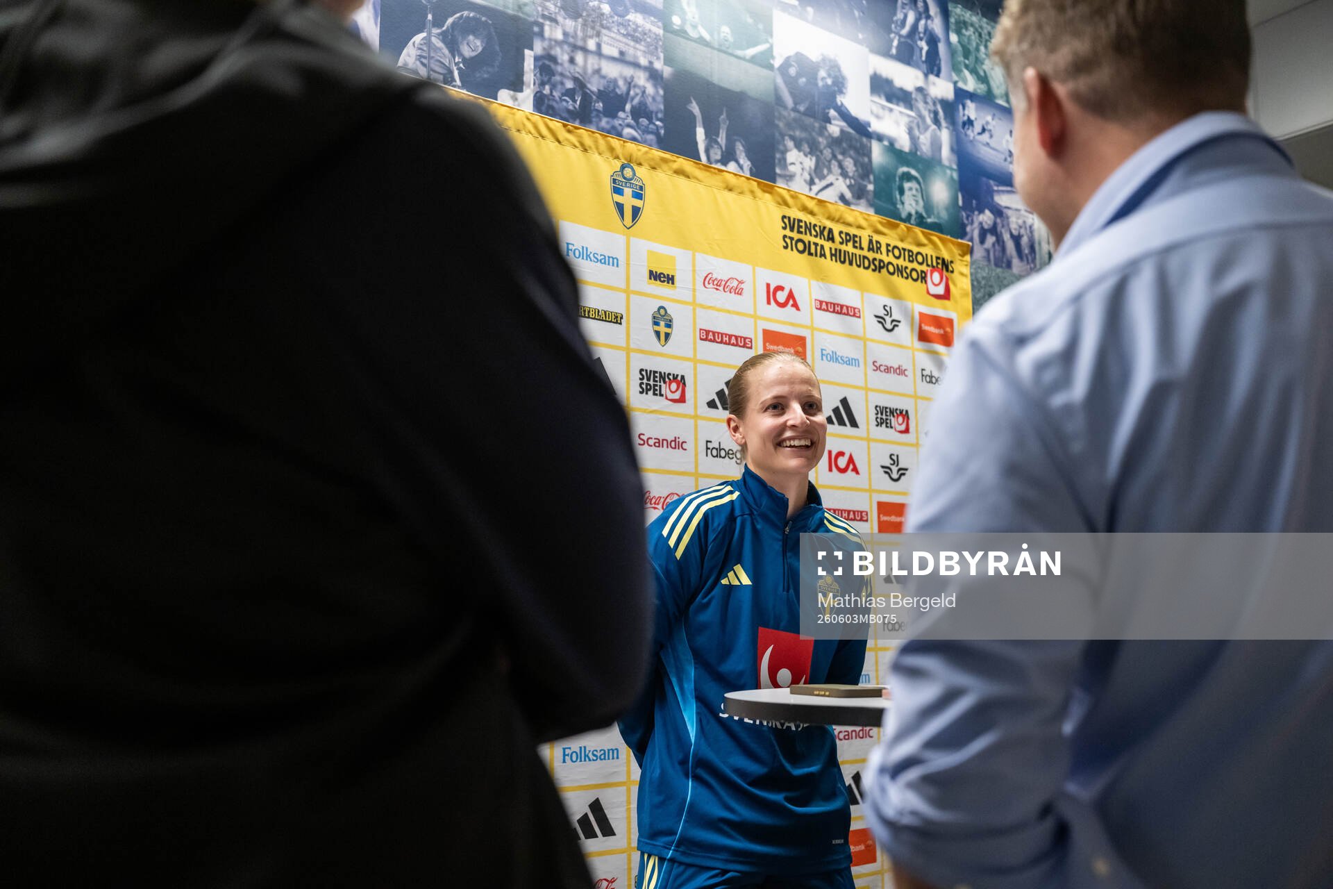 Anna Anvegård of the Swedish women's national football team