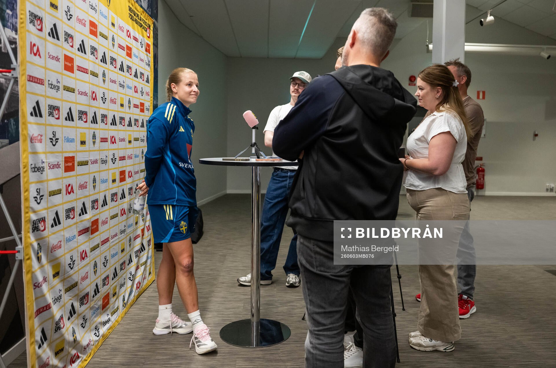 Anna Anvegård of the Swedish women's national football team