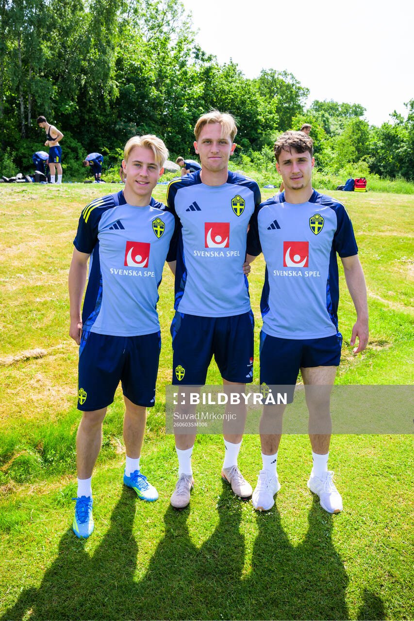 Charlie Rosenqvist, Olle Samuelsson and Kenan Busuladzic of