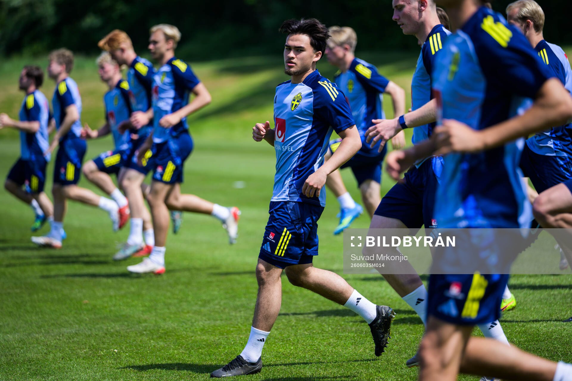 Alexander Thongla-Iad-Warneryd of the Swedish under-21