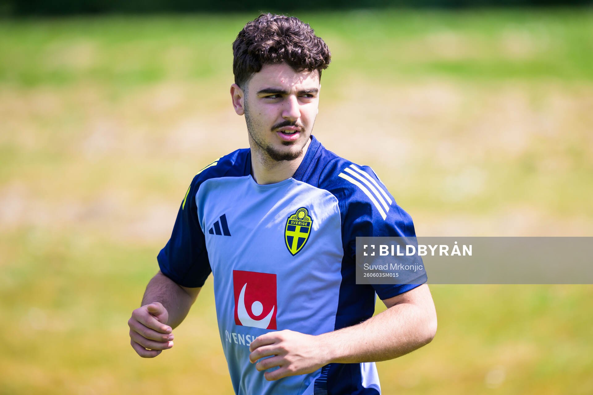 Bleon Kurtulus of the Swedish under-21 national football