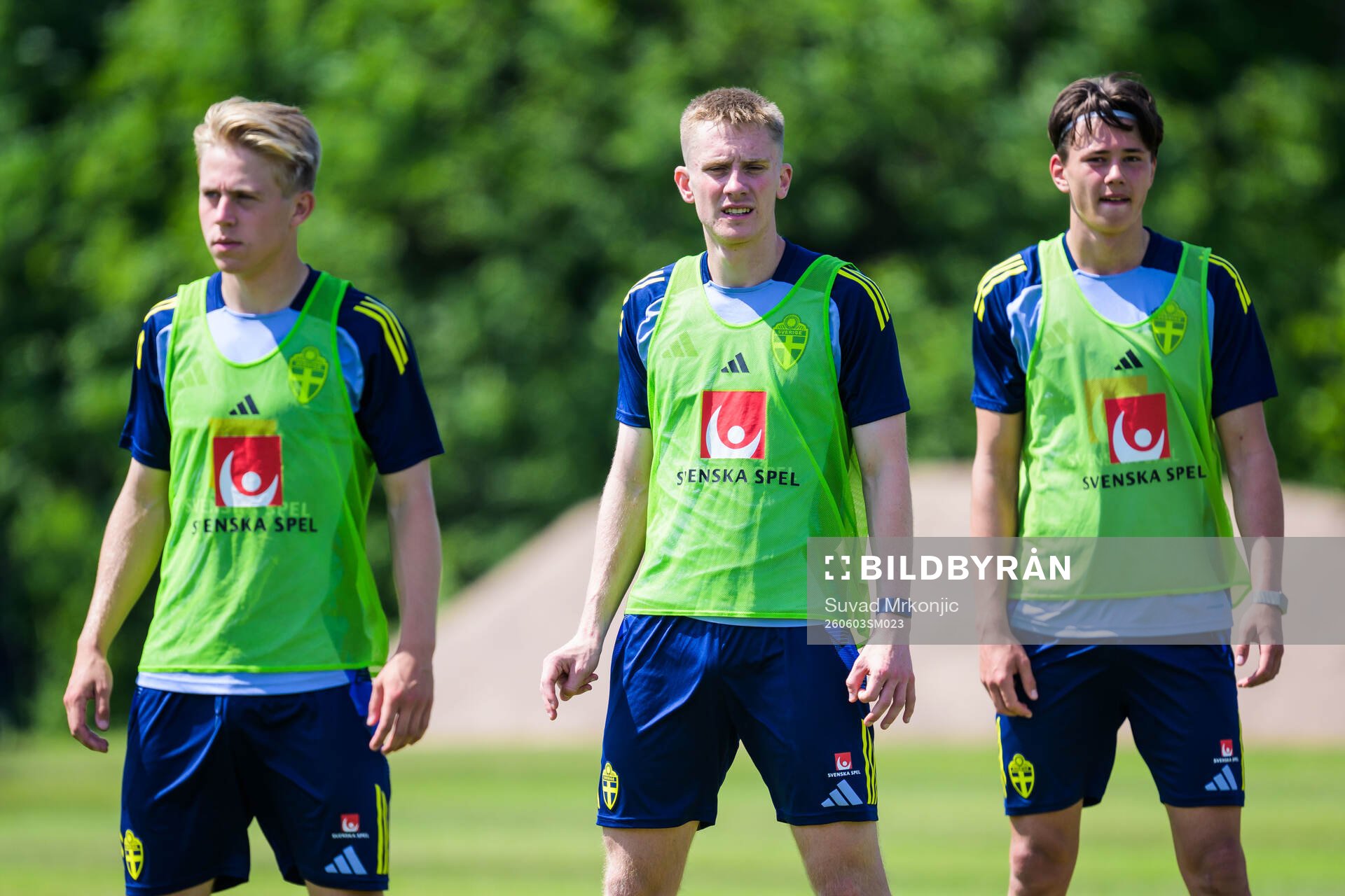 Charlie Rosenqvist and Harry Hilvenius of the Swedish