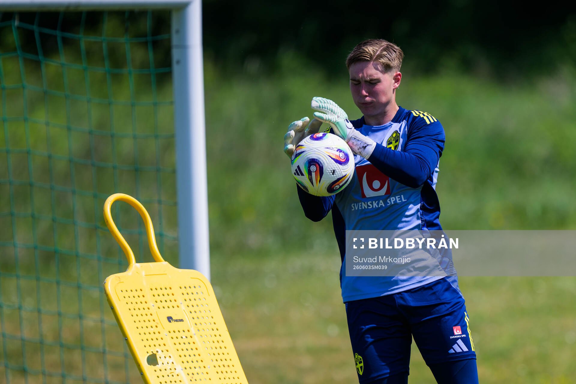 Theo Krantzf the Swedish under-21 national football team