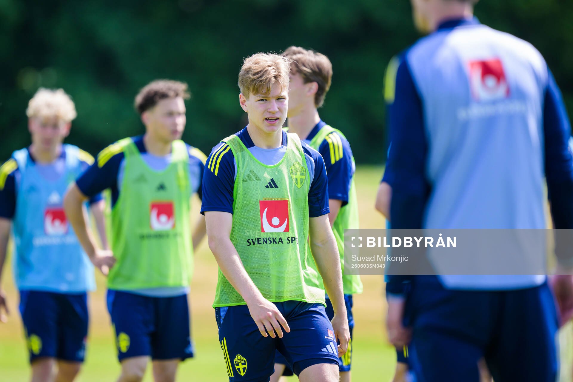 Victor Svensson of the Swedish under-21 national football
