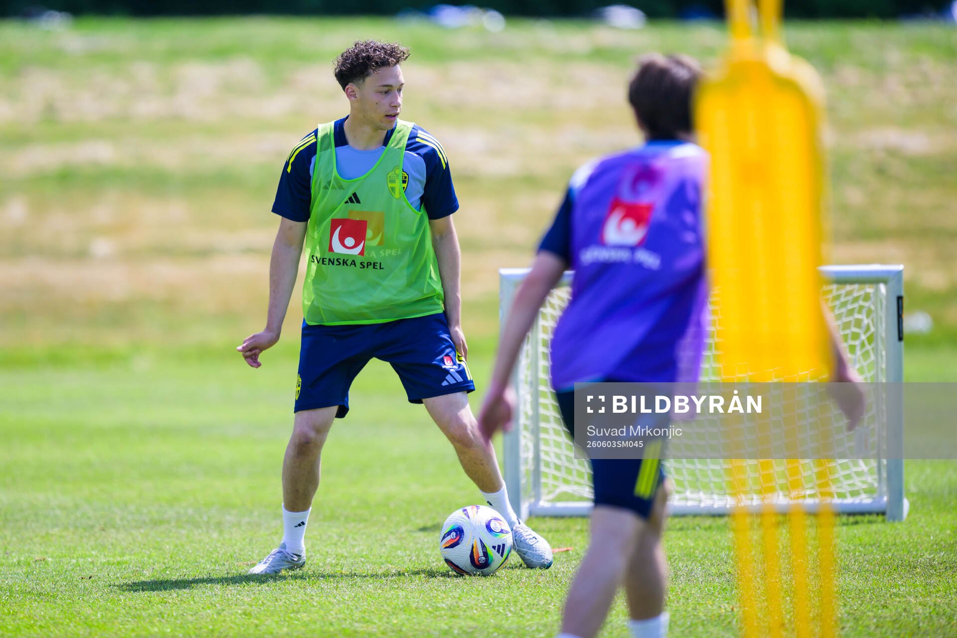 Victor Goncalves Andersson of the Swedish under-21 national