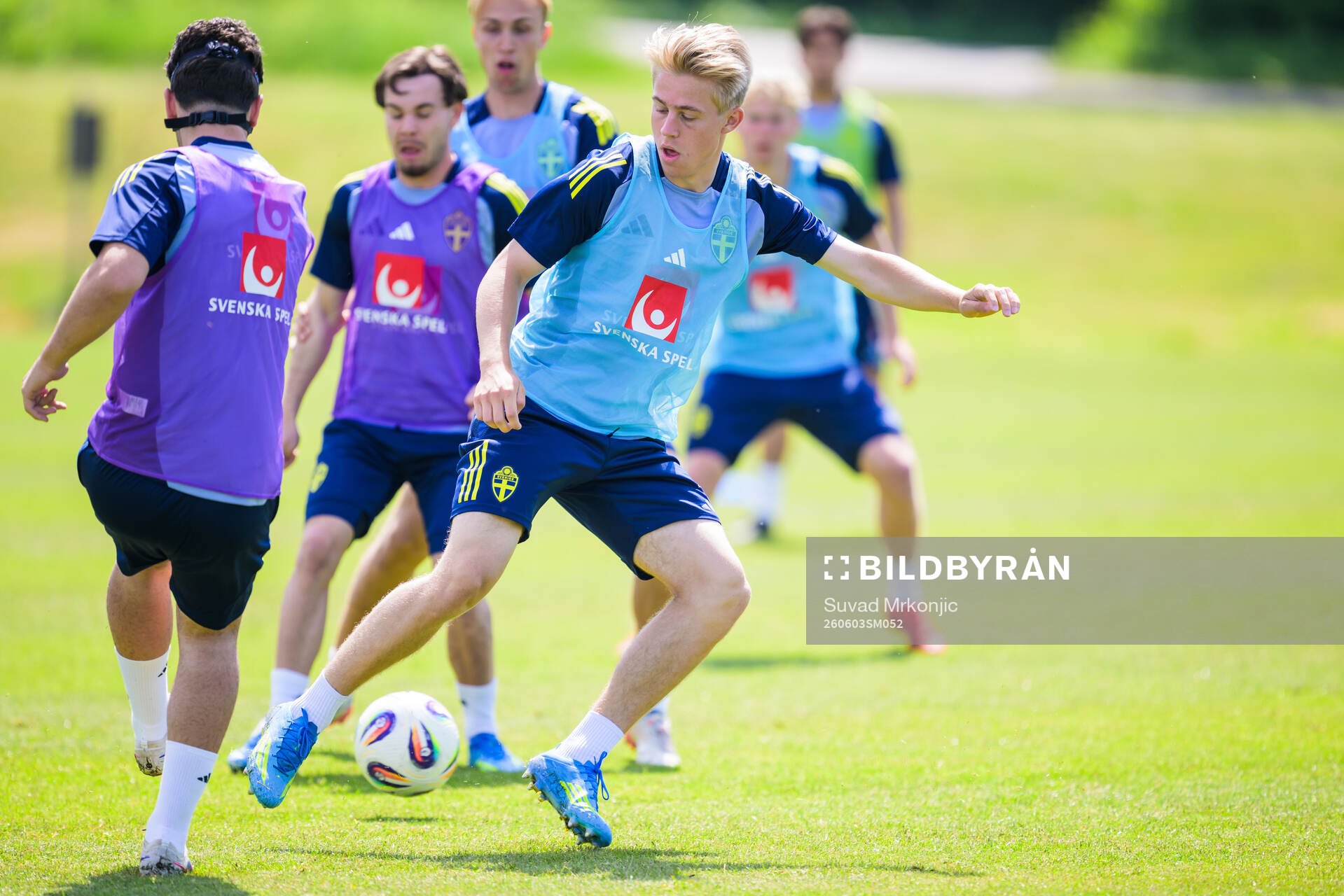 Charlie Rosenqvist of the Swedish under-21 national