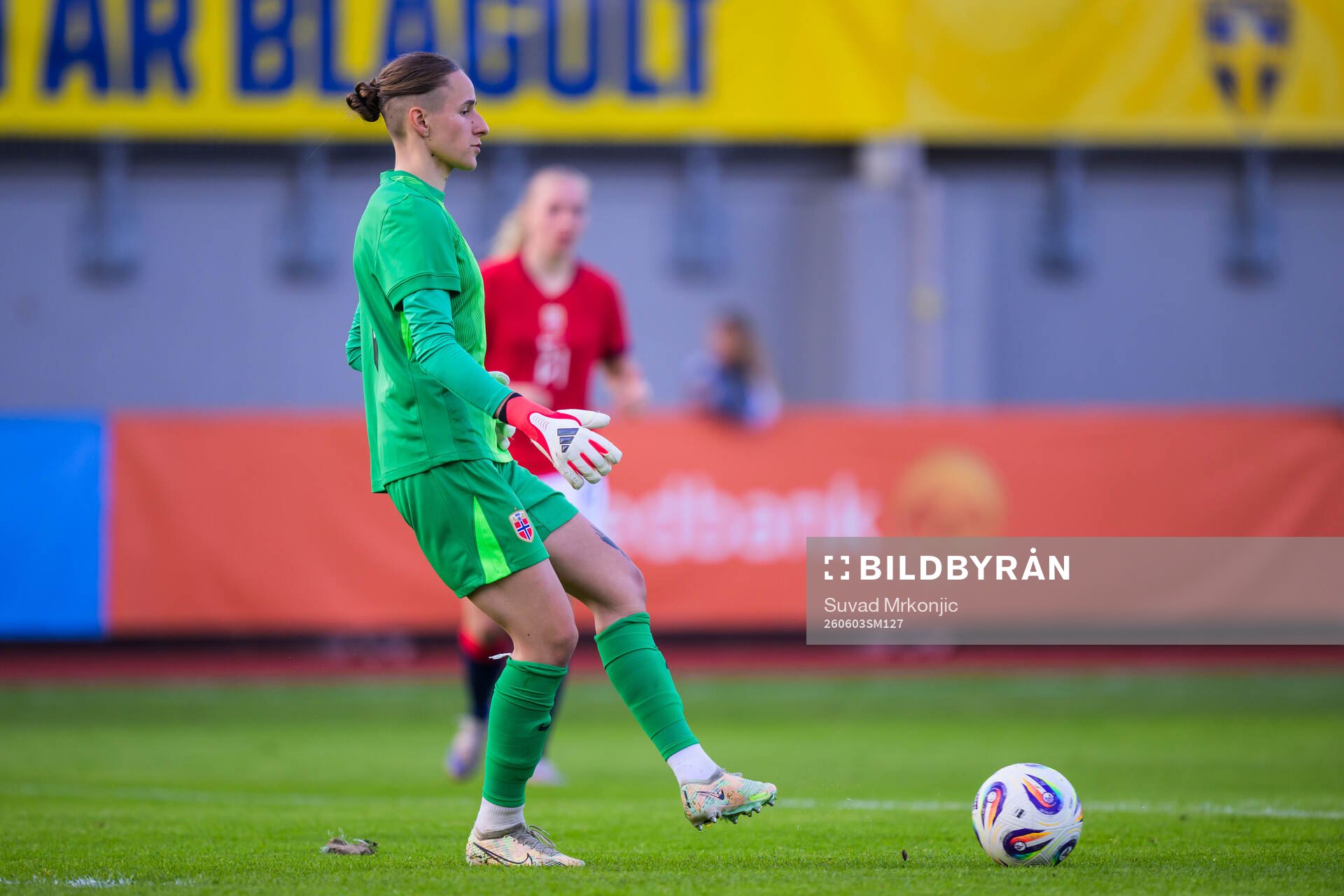 Goalkeeper Thiril Erichsen of Norway