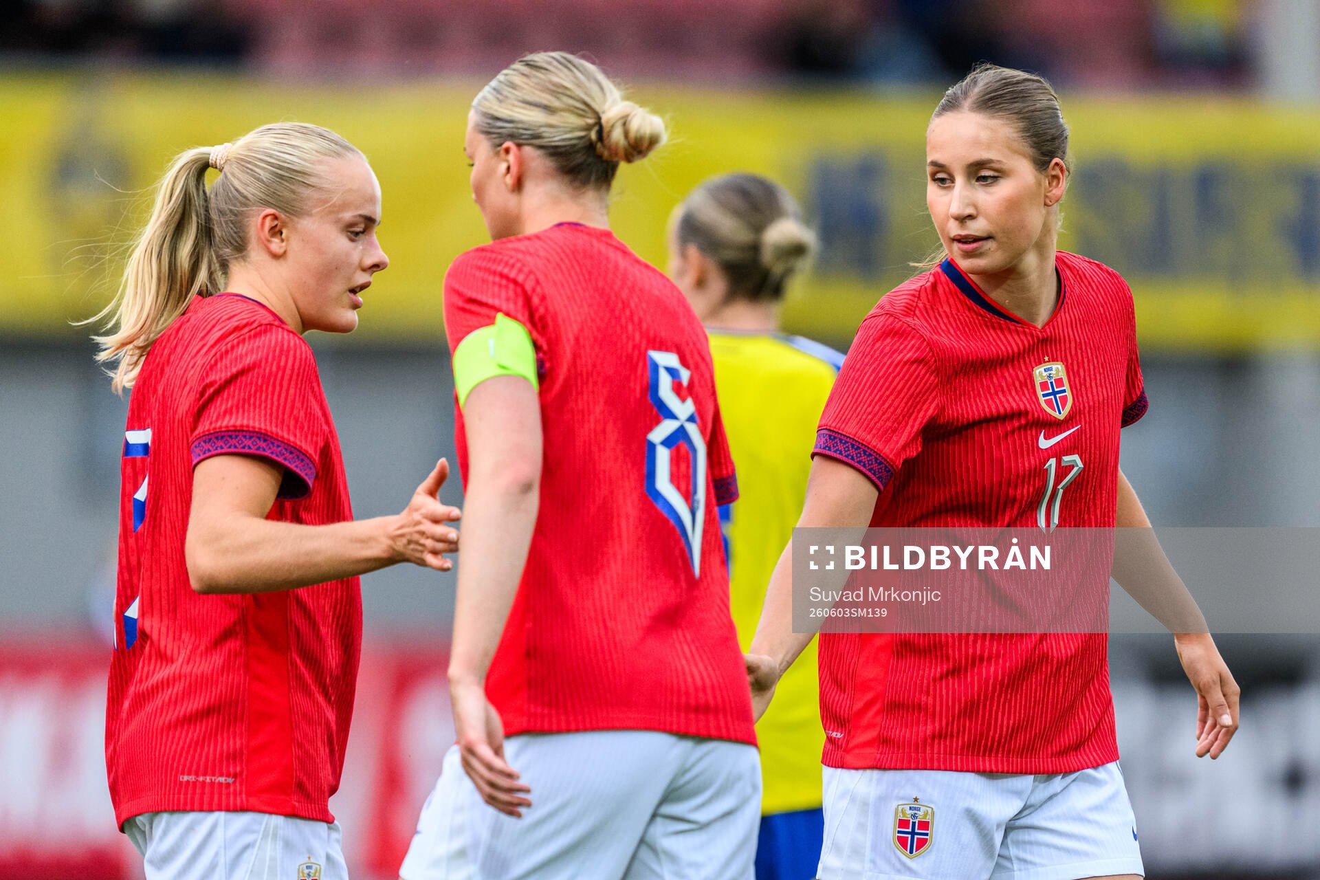 Tomine Svendheim, Josefine Birkelund and Maria Fink of