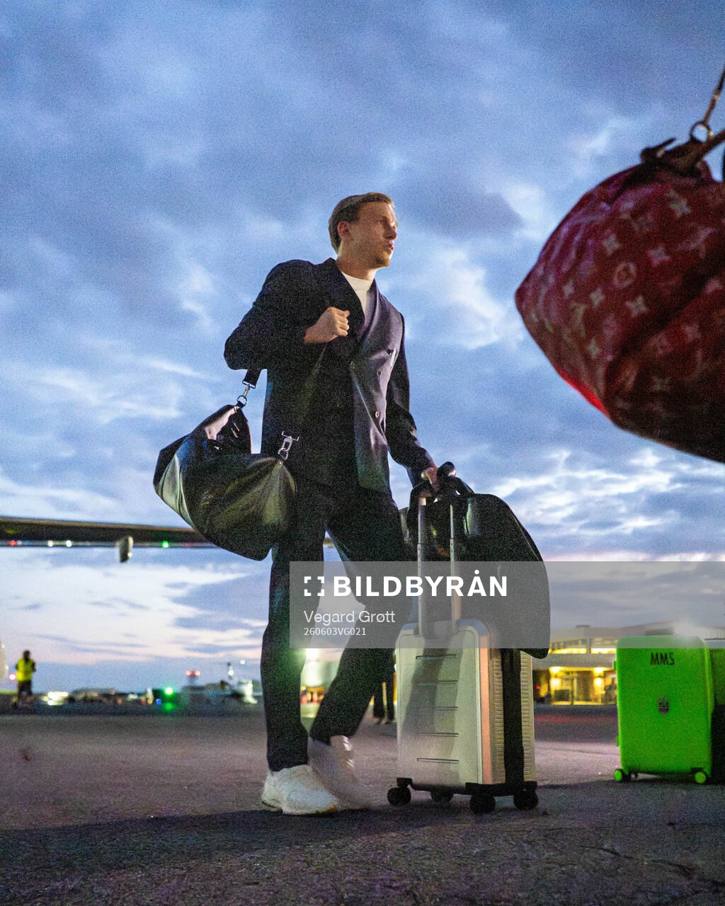 Marcus Holmgren Pedersen of the Norwegian national football