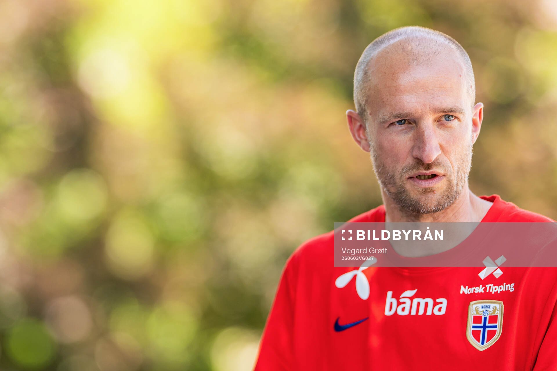 Brede Hangeland, player manager of the Norwegian national