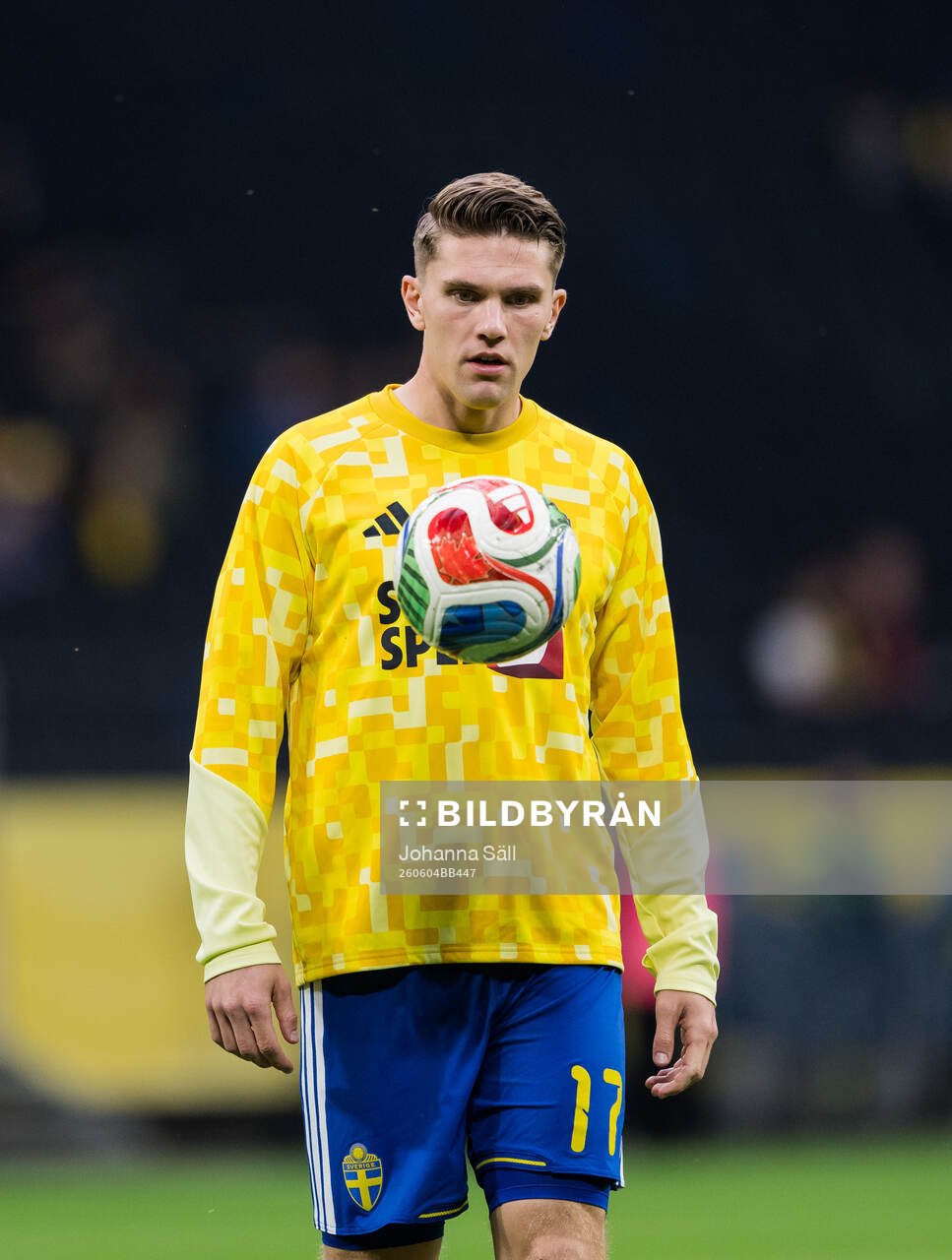 Viktor Gyökeres of Sweden