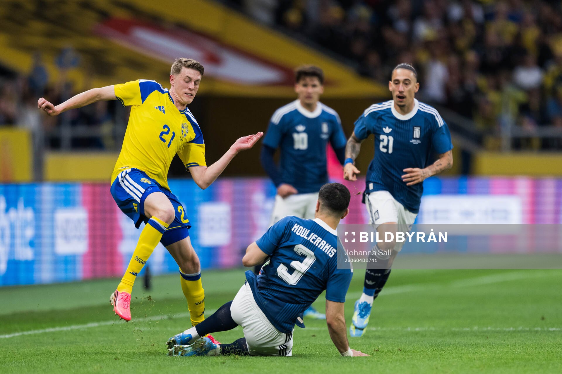 Alexander Bernhardsson of Sweden and Konstantinos
