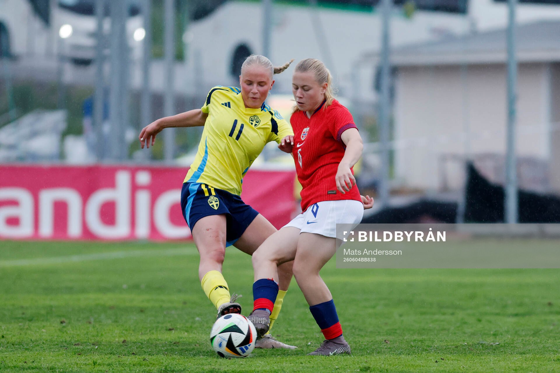Stina Myrén of Sweden and Marie Kristine E Prestegård of