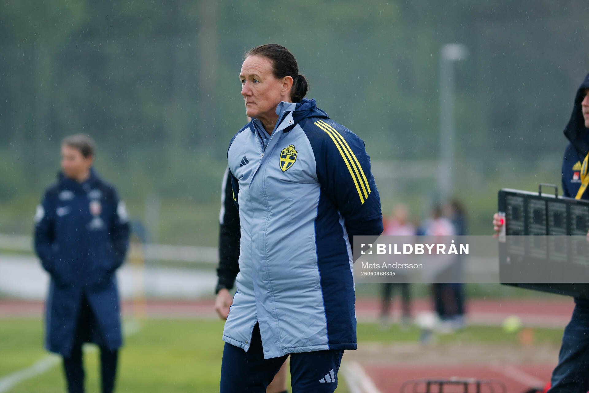 Head coach Annelie Norén of Sweden