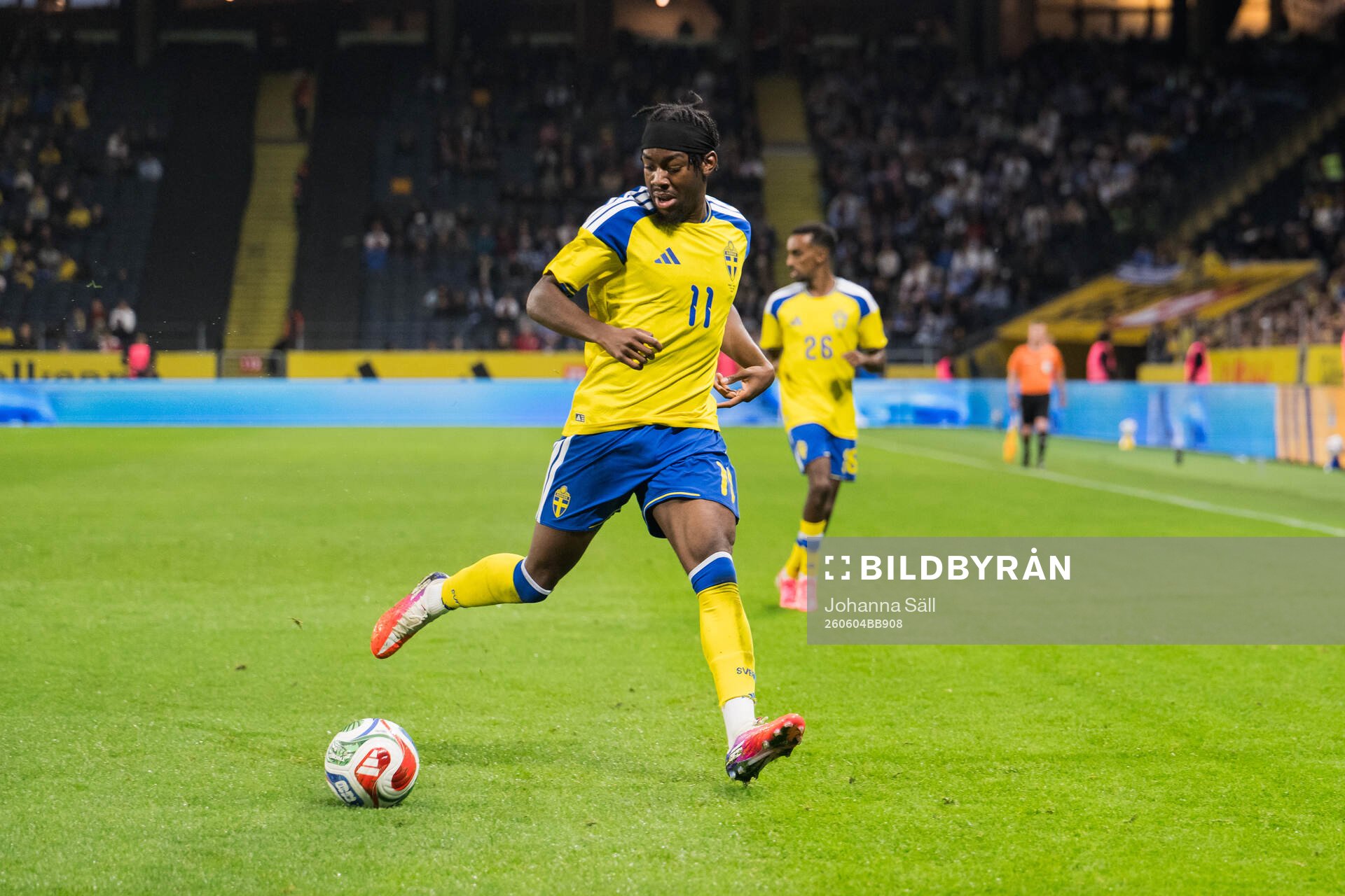Anthony Elanga of Sweden