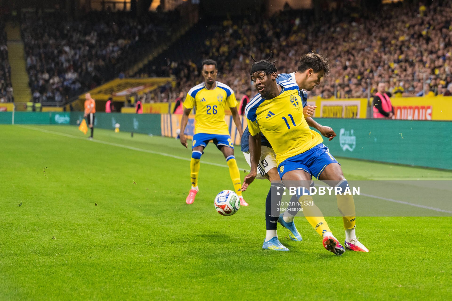 Anthony Elanga of Sweden