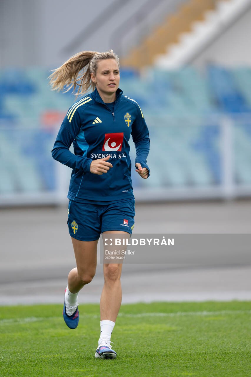 Nathalie Björn of the Swedish women's national football