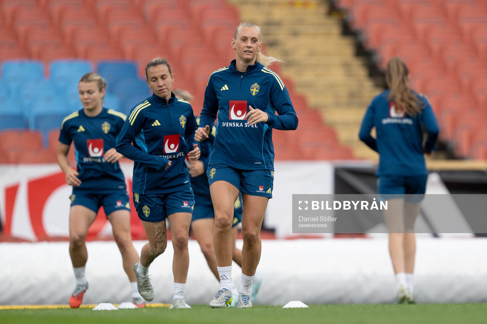 Stina Blackstenius of the Swedish women's national football