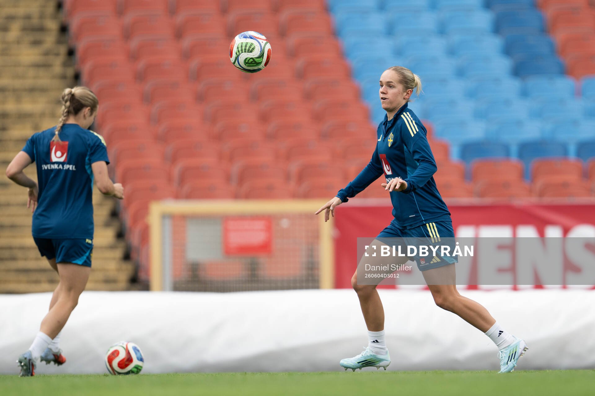 Hanna Lundkvist  of the Swedish women's national football