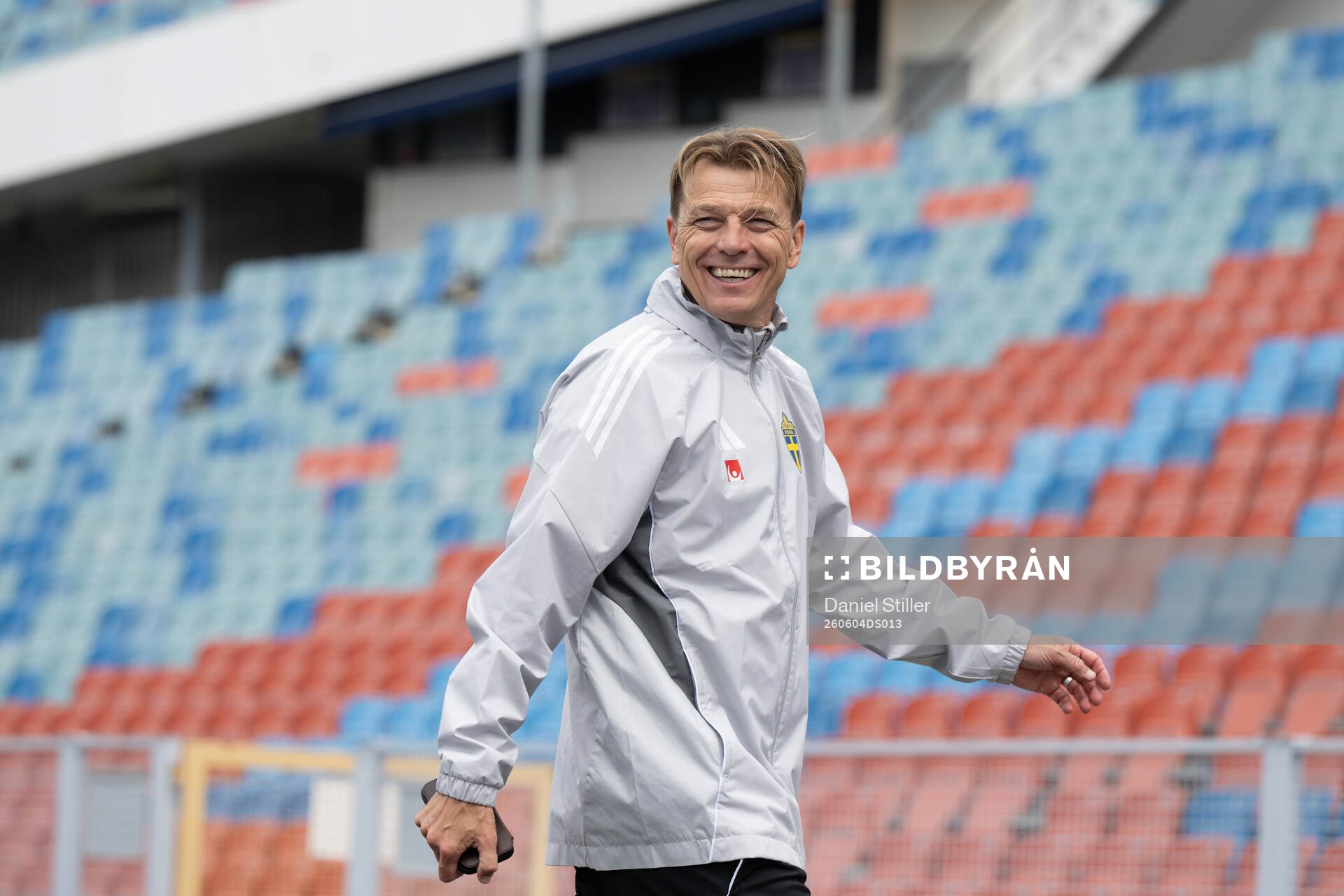 Head coach Tony Gustavsson of the Swedish women's national