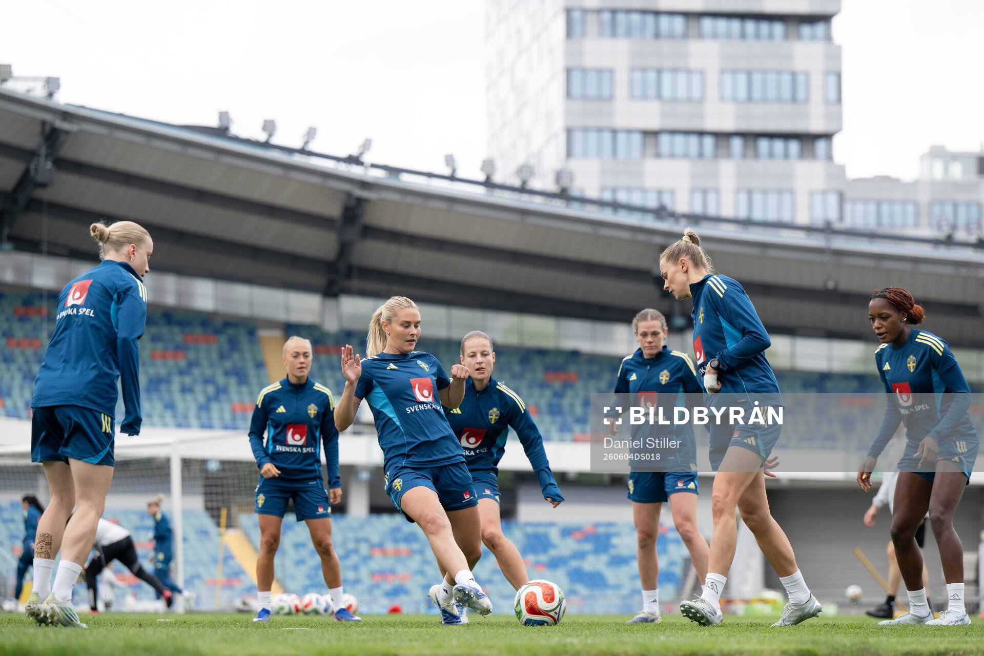Amanda Nildén of the Swedish women's national football team