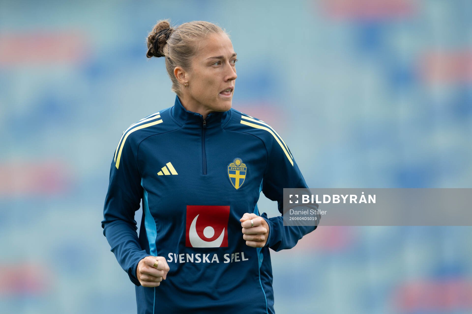 Filippa Angeldahl  of the Swedish women's national football