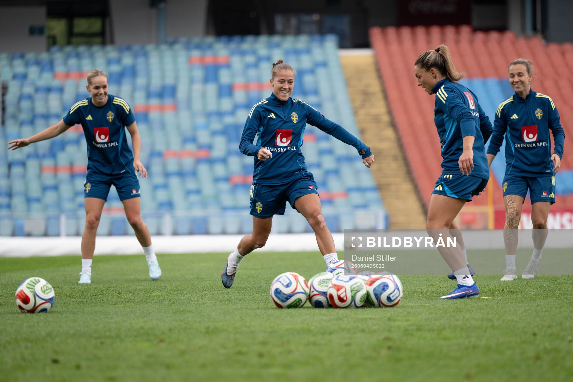 Filippa Angeldahl  of the Swedish women's national football