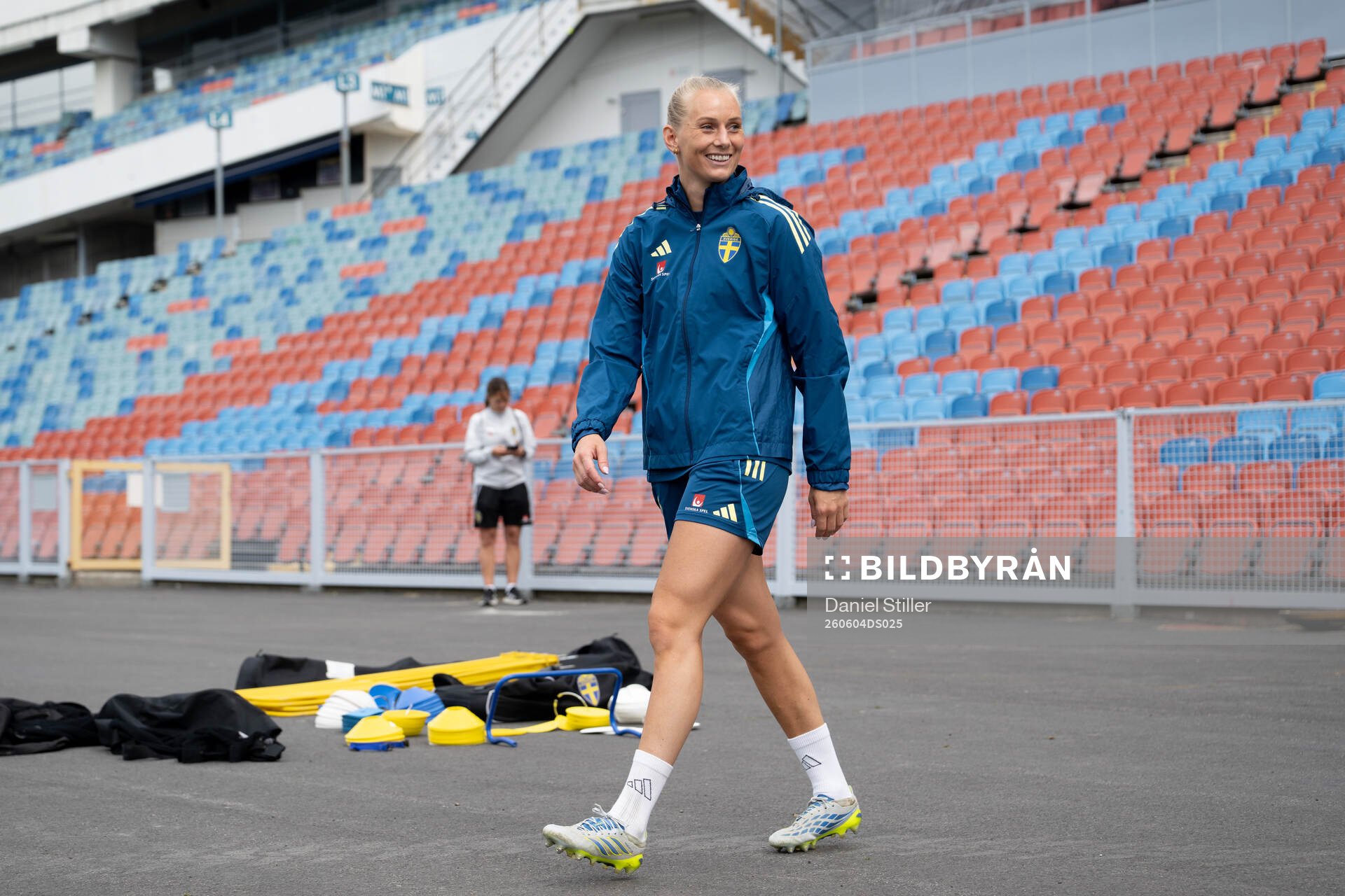 Stina Blackstenius  of the Swedish women's national