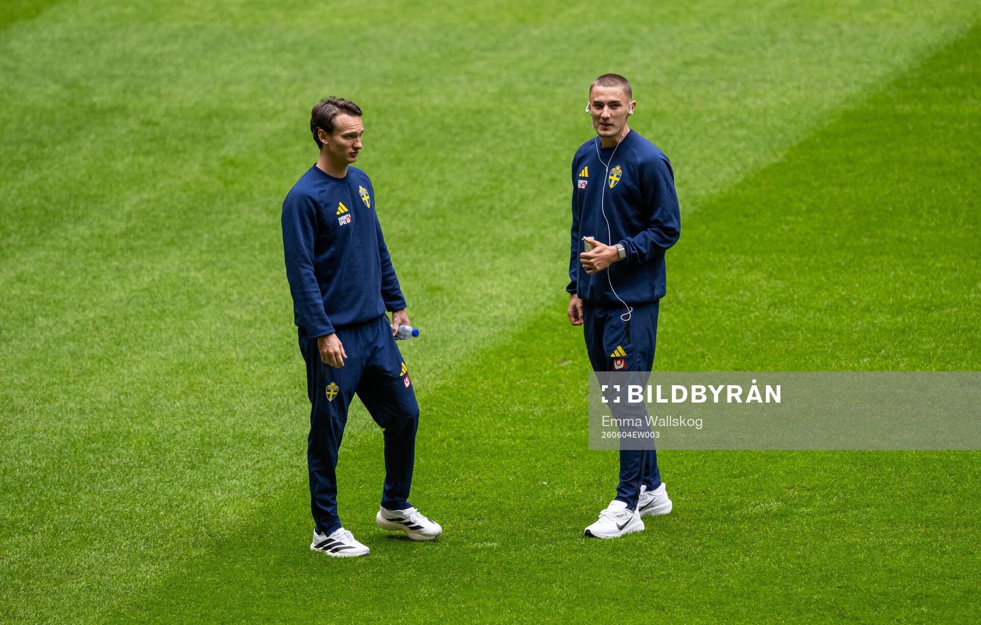 Hjalmar Ekdal and Gustaf Lagerbielke of Sweden