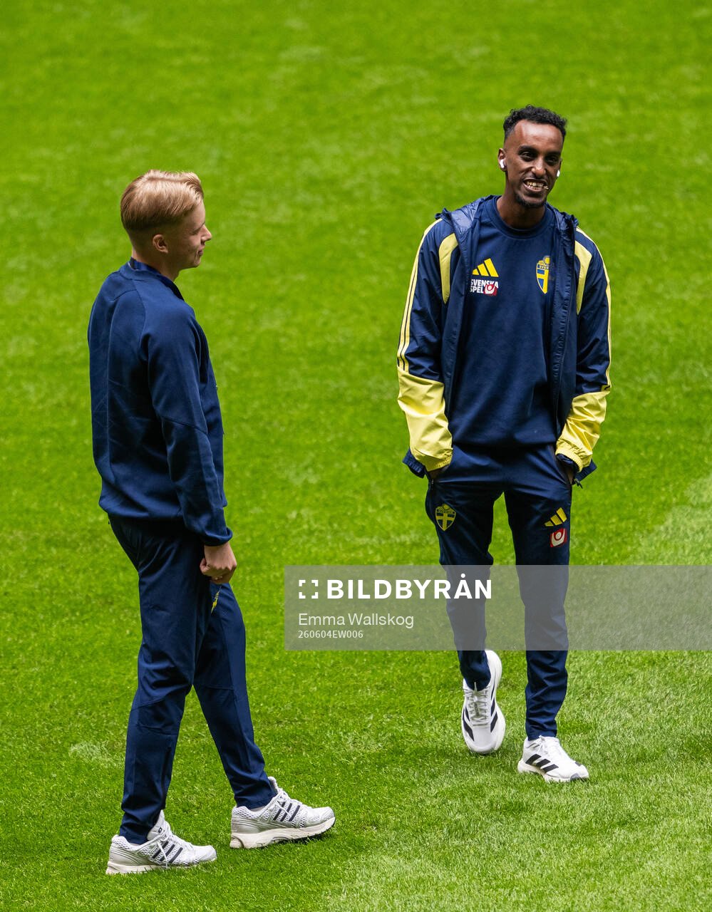 Daniel Svensson and Taha Ali of Sweden