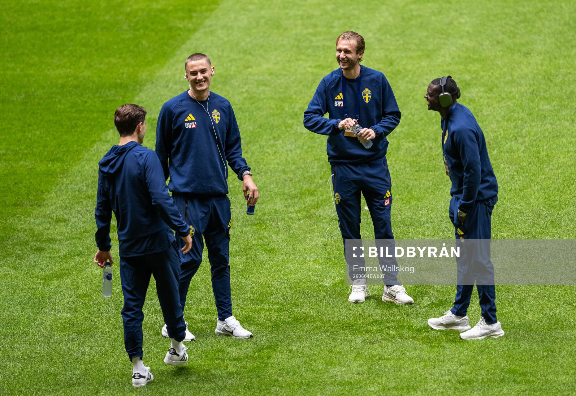 Hjalmar Ekdal, Gustaf Lagerbielke, Benjamin Nygren and Ken