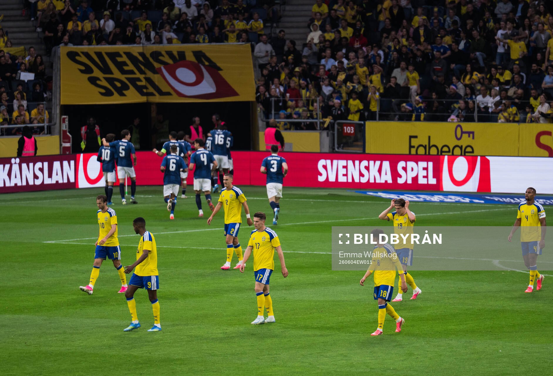 Benjamin Nygren, Alexander Isak, Gustaf Lagerbielke, Viktor