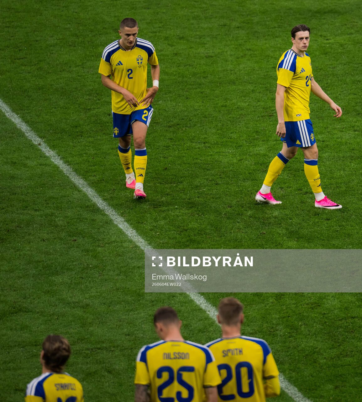 Gustaf Lagerbielke and Elliot Stroud of Sweden
