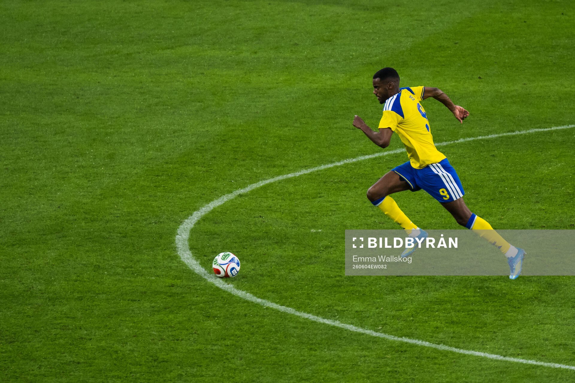 Alexander Isak of Sweden
