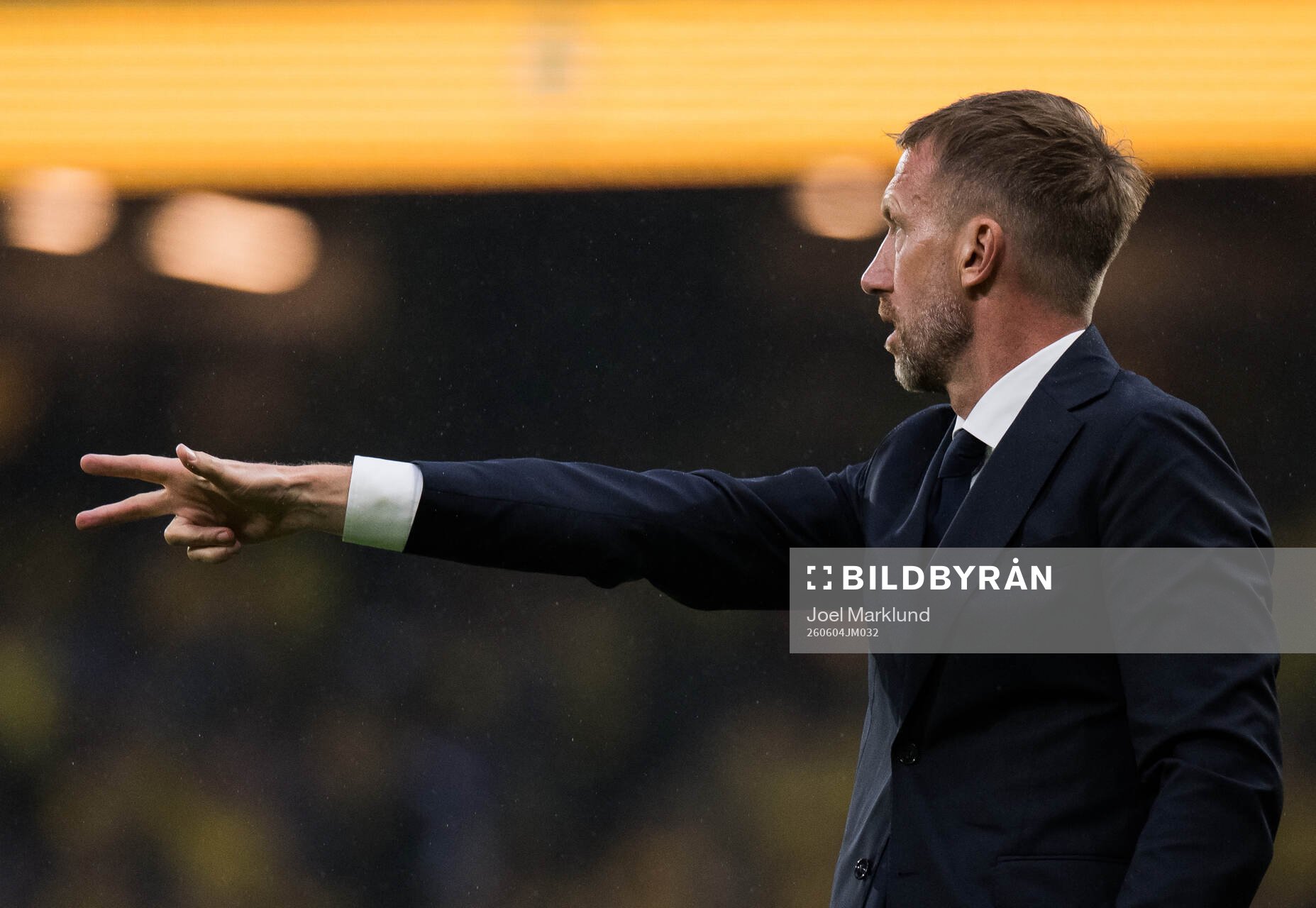 Head coach Graham Potter of Sweden