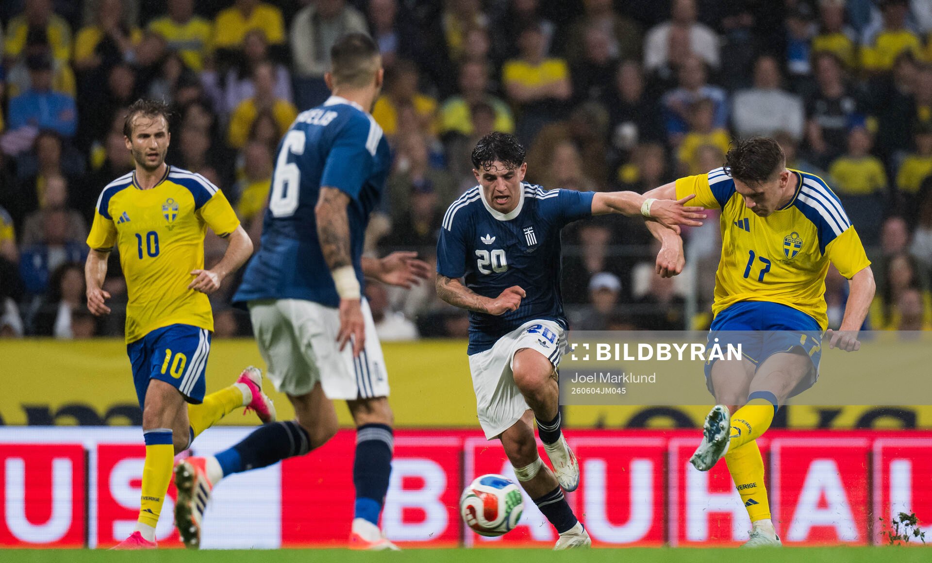 Christos Zafeiris of Greece against Benjamin Nygren and